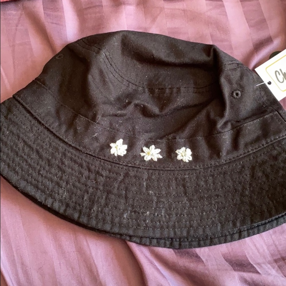 Hand Embroidered bucket hat
